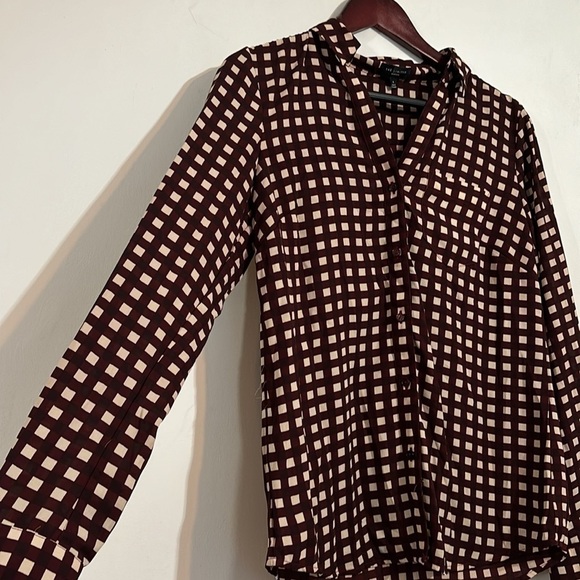 The Limited Ashton Checkered Blouse - Picture 5 of 5